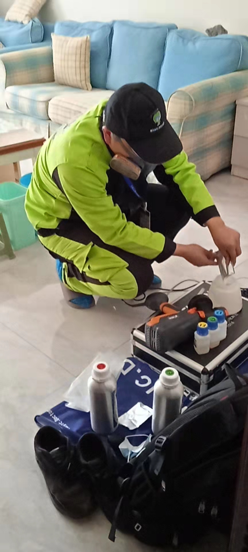 合川玉峰里小区除甲醛甲醛治理公司